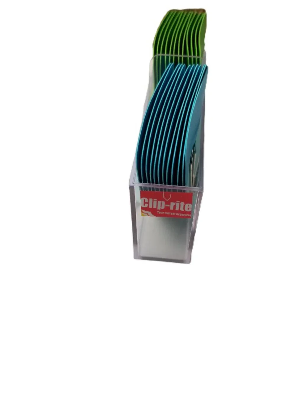 Clip Rite Clip Tabs Lot 12 Packs 288 Tabs Reusable File Organizer Supplies